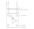 Hydraulic Manifold - Air Bleed and Start-Up, ISO 05: A to T