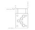 Hydraulic Manifold - Air Bleed and Start-Up, ISO 05: A to T