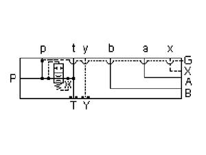 Relief, P to T, Manifold T and Y Ports